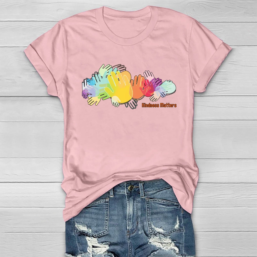 Kindness Matters Palm Healthwear T-shirt