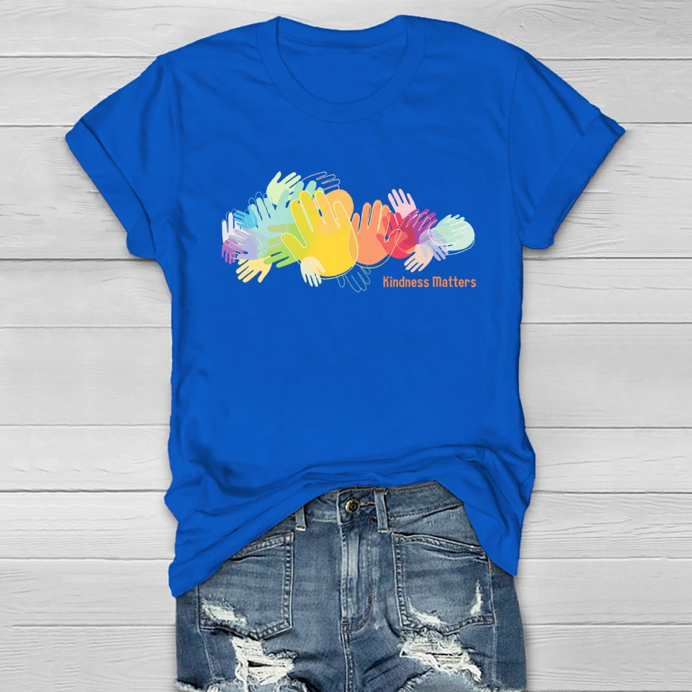 Kindness Matters Palm Healthwear T-shirt