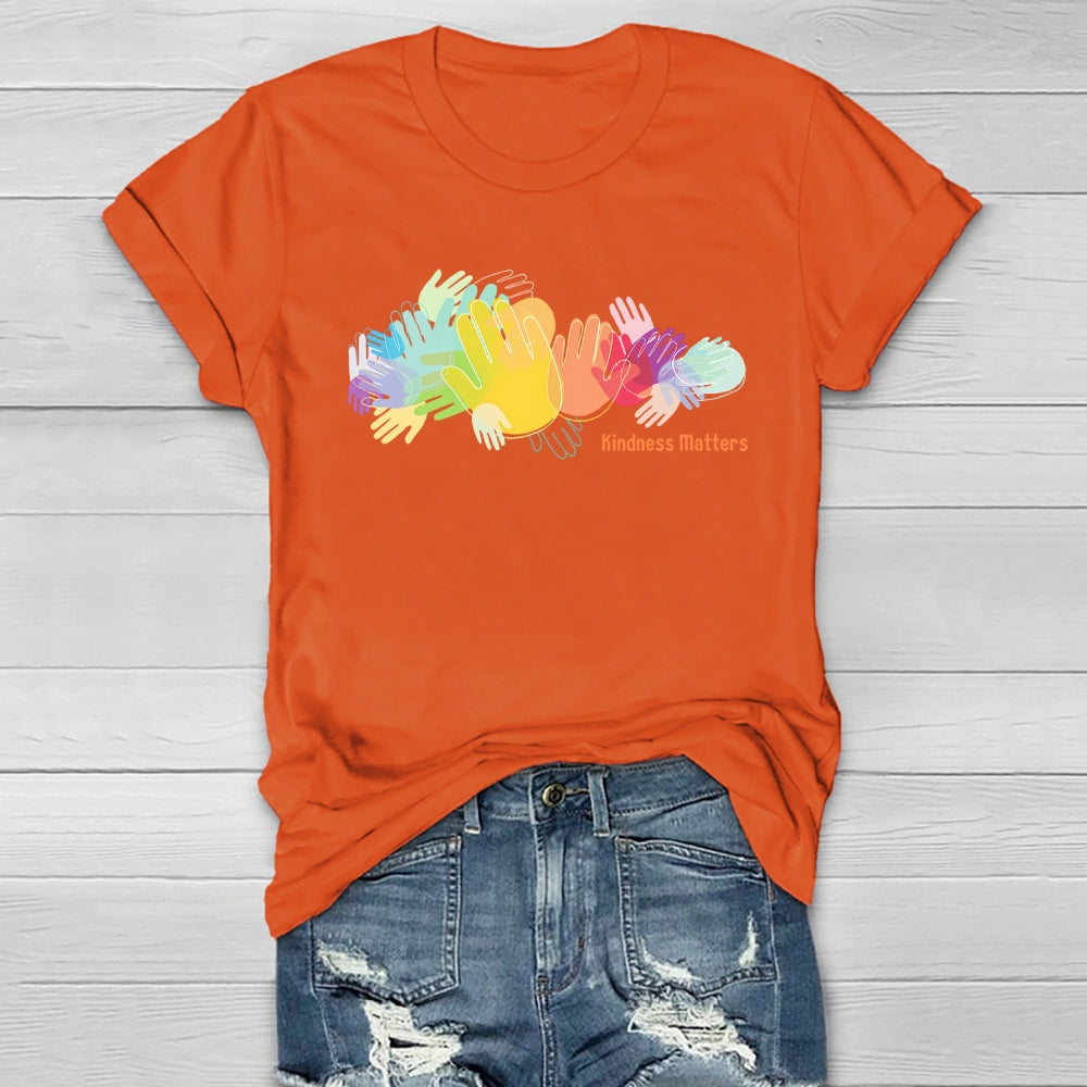 Kindness Matters Palm Healthwear T-shirt