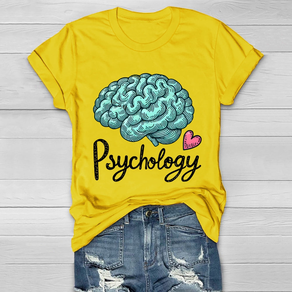 Psychology Brain Healthwear T-shirt