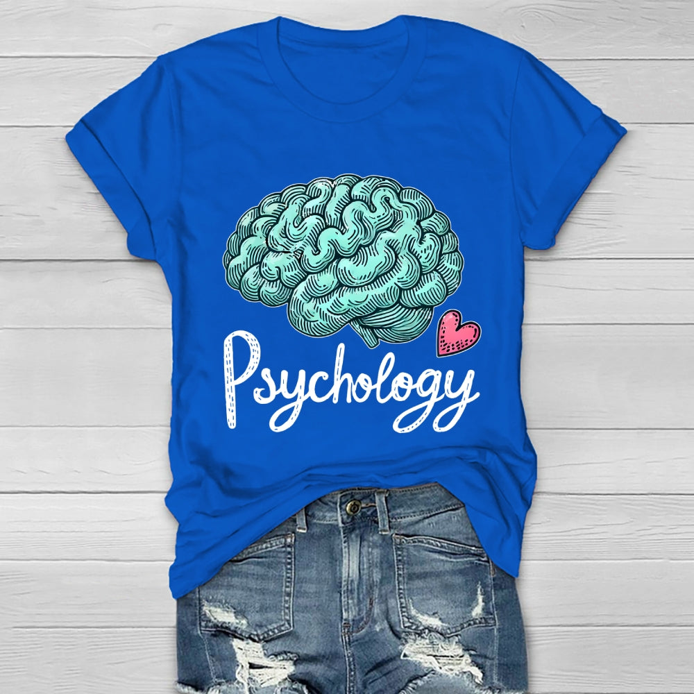 Psychology Brain Healthwear T-shirt