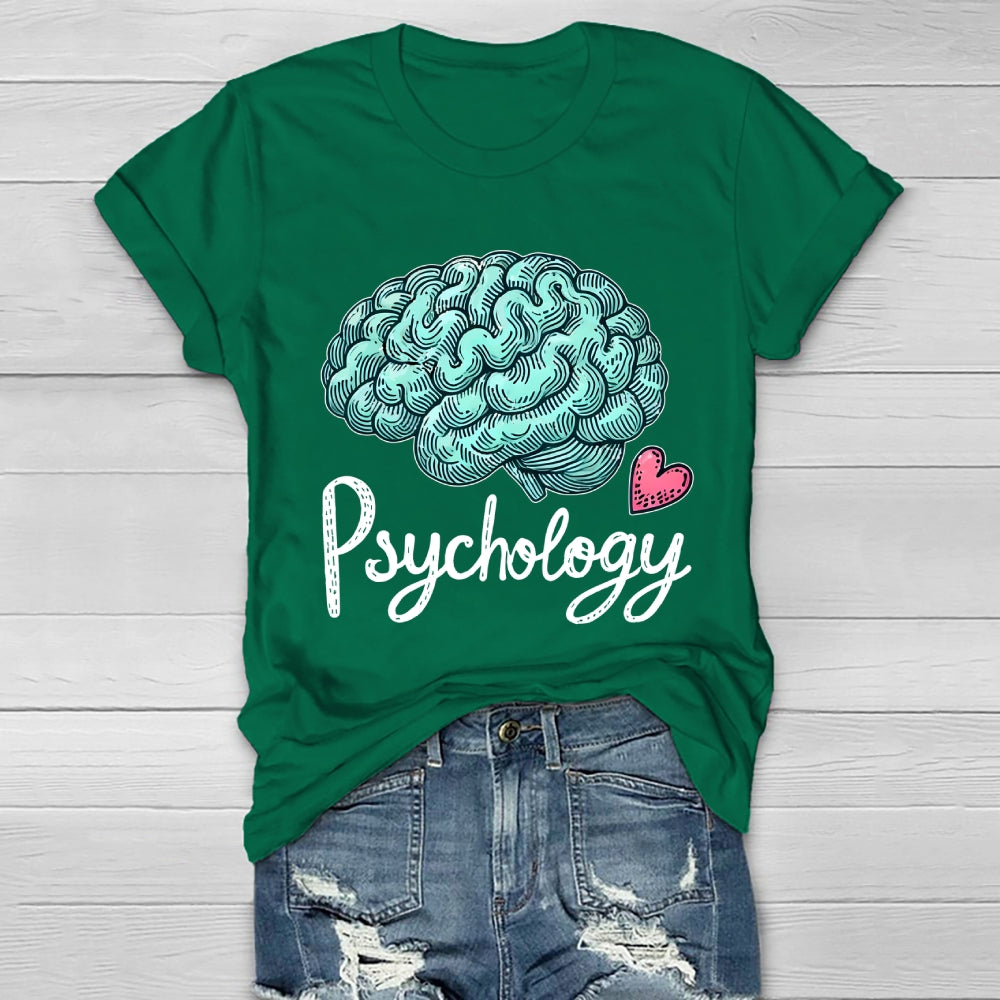 Psychology Brain Healthwear T-shirt