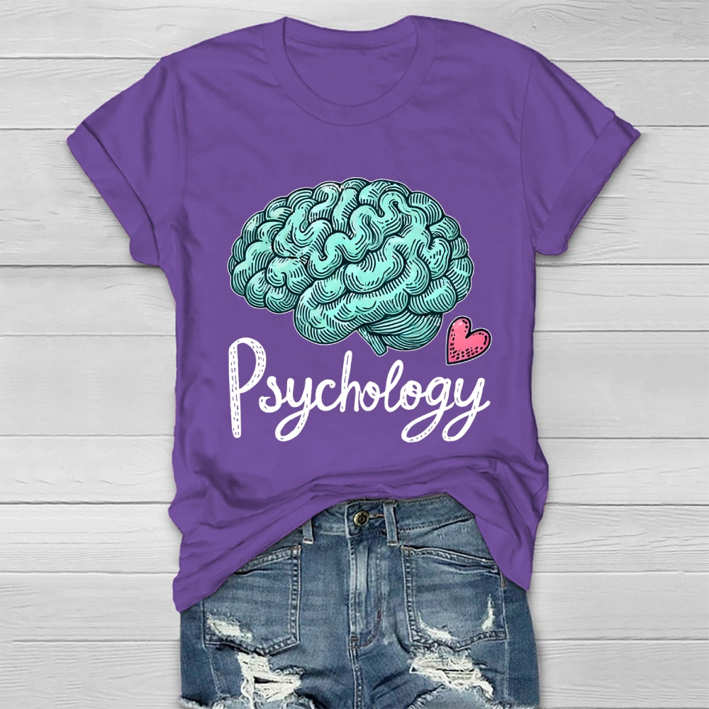 Psychology Brain Healthwear T-shirt