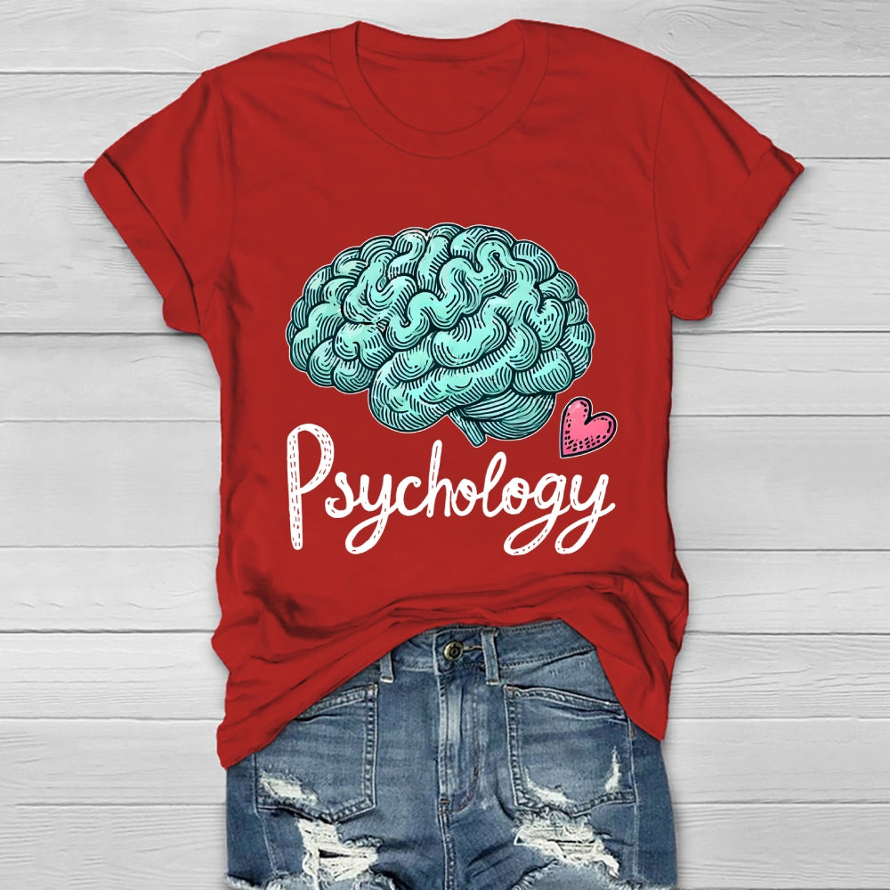 Psychology Brain Healthwear T-shirt