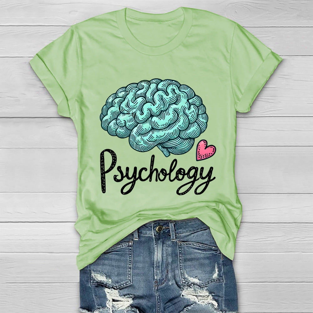 Psychology Brain Healthwear T-shirt