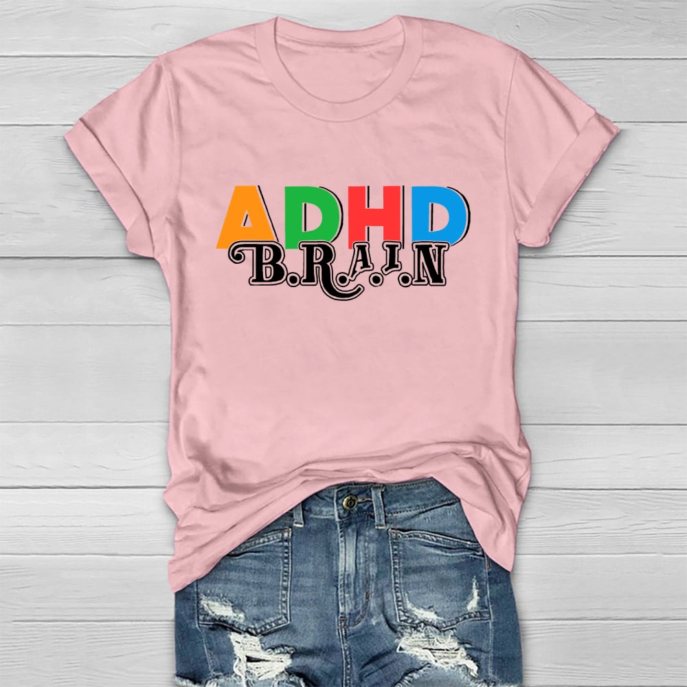 Adhd Brain Healthwear T-shirt