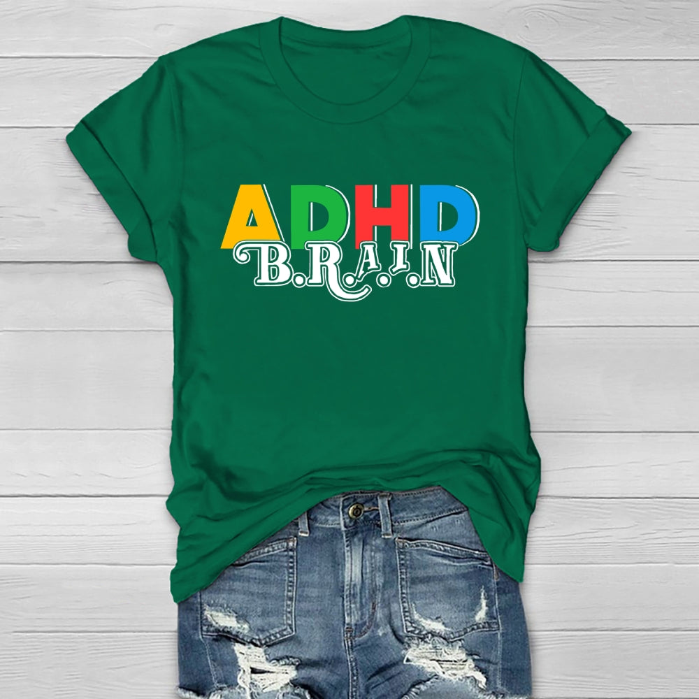 Adhd Brain Healthwear T-shirt