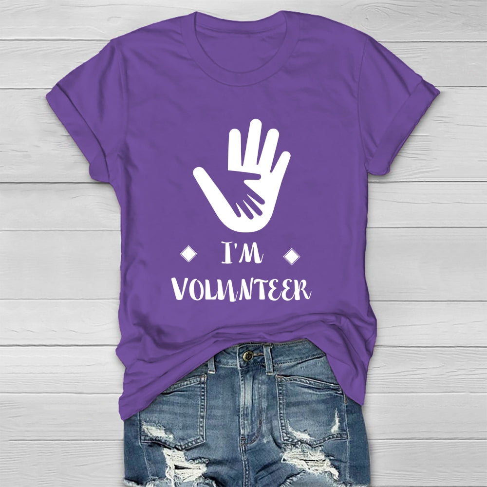 I'm Volunteer  Healthwear T-shirt