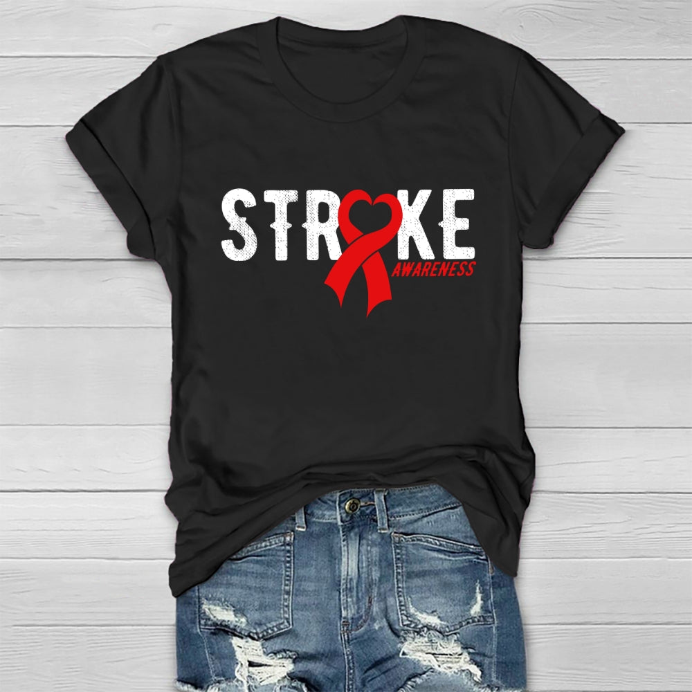 Stroke Awareness Healthwear T-shirt