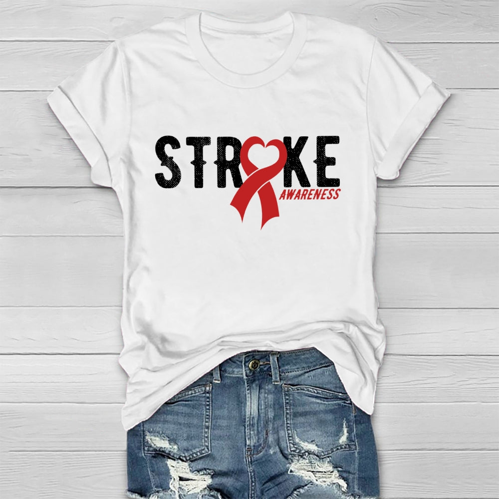 Stroke Awareness Healthwear T-shirt