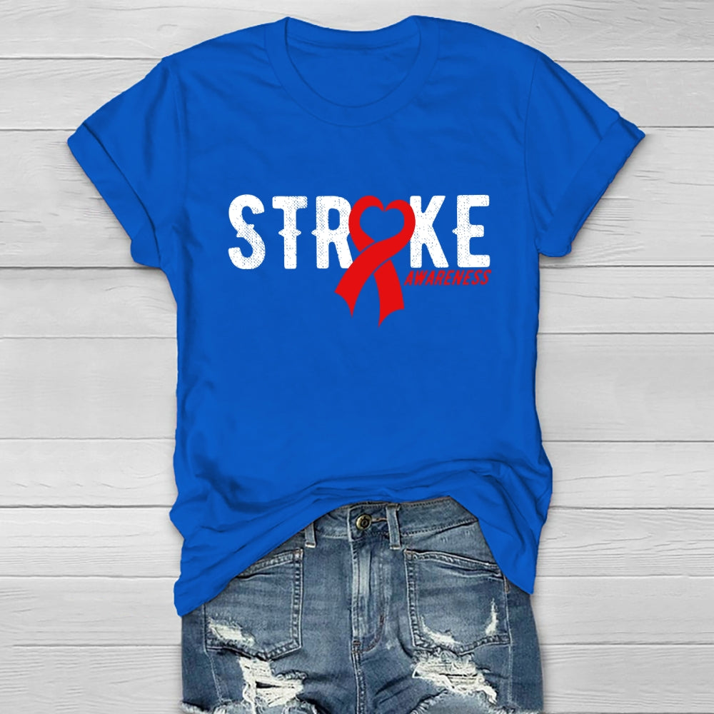 Stroke Awareness Healthwear T-shirt
