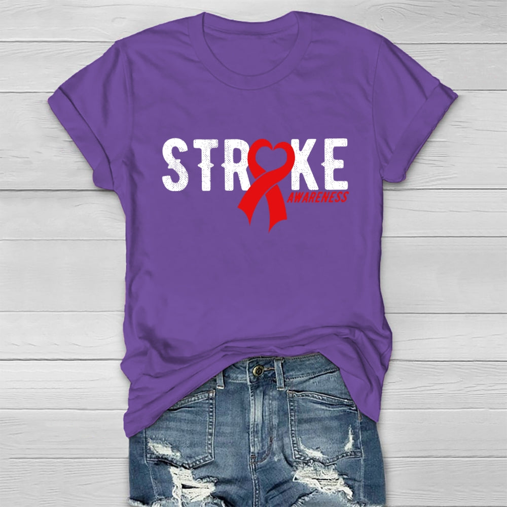 Stroke Awareness Healthwear T-shirt
