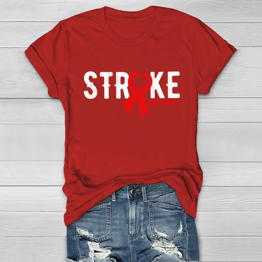 Stroke Awareness Healthwear T-shirt