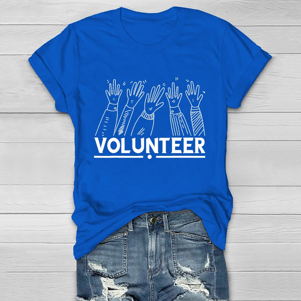 Volunteer Letters Healthwear T-shirt