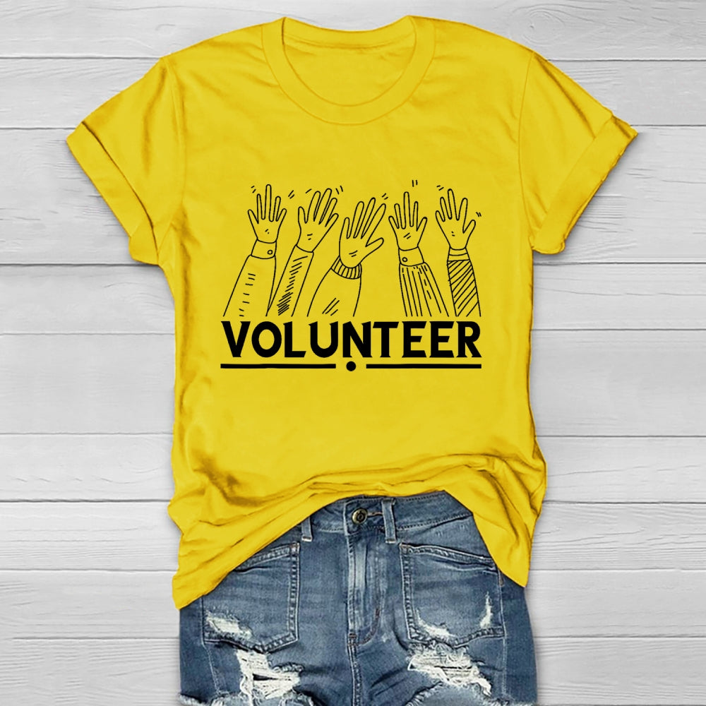 Volunteer Letters Healthwear T-shirt