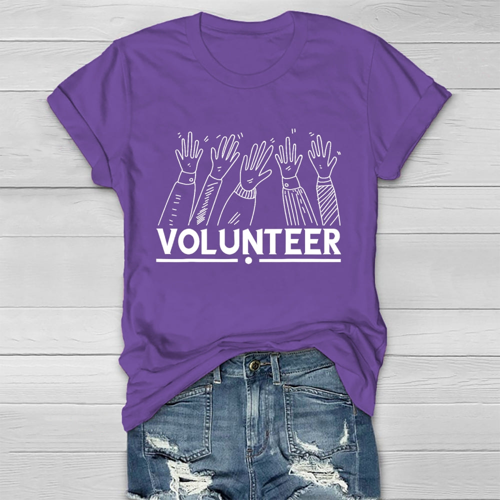 Volunteer Letters Healthwear T-shirt