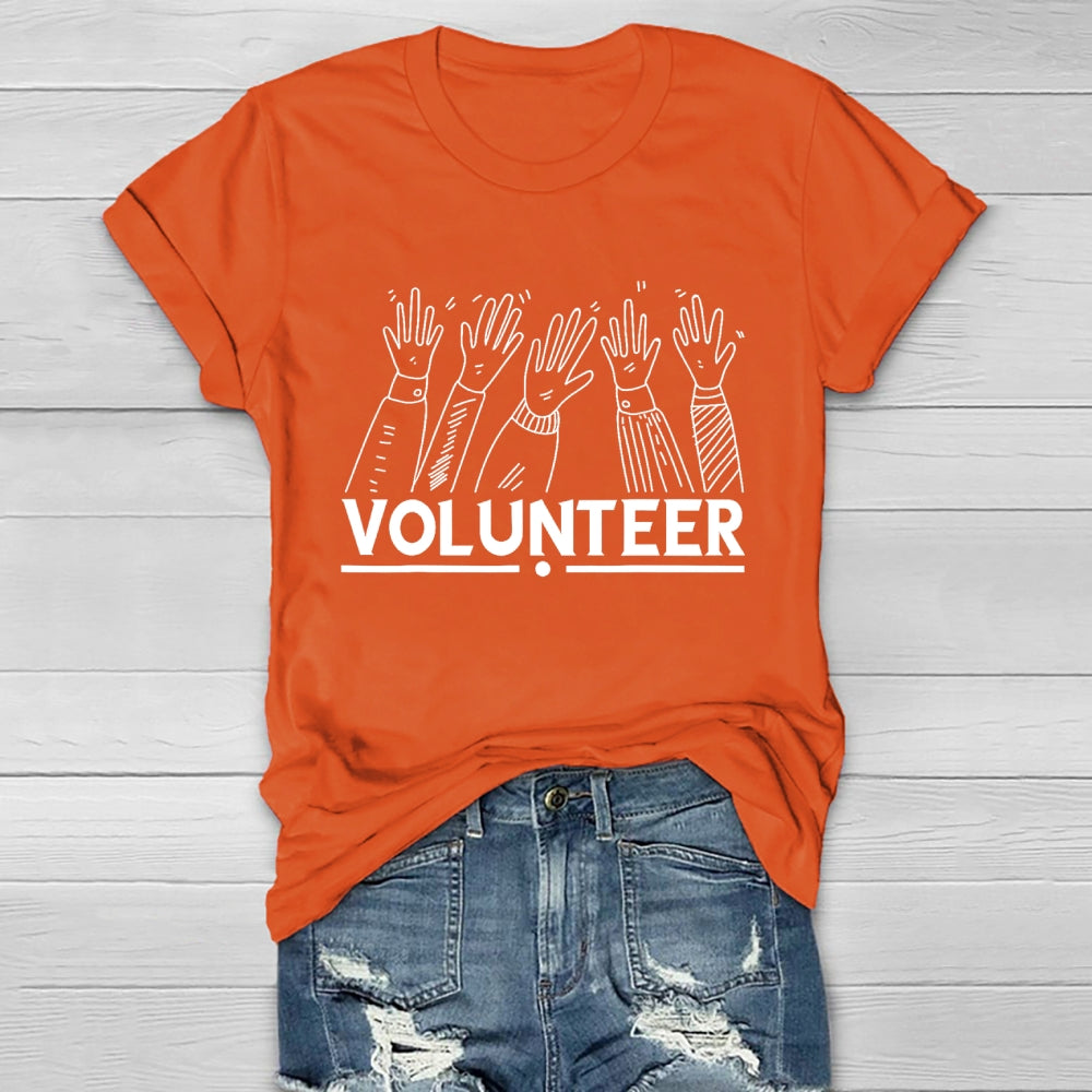 Volunteer Letters Healthwear T-shirt