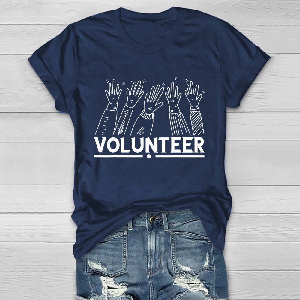 Volunteer Letters Healthwear T-shirt