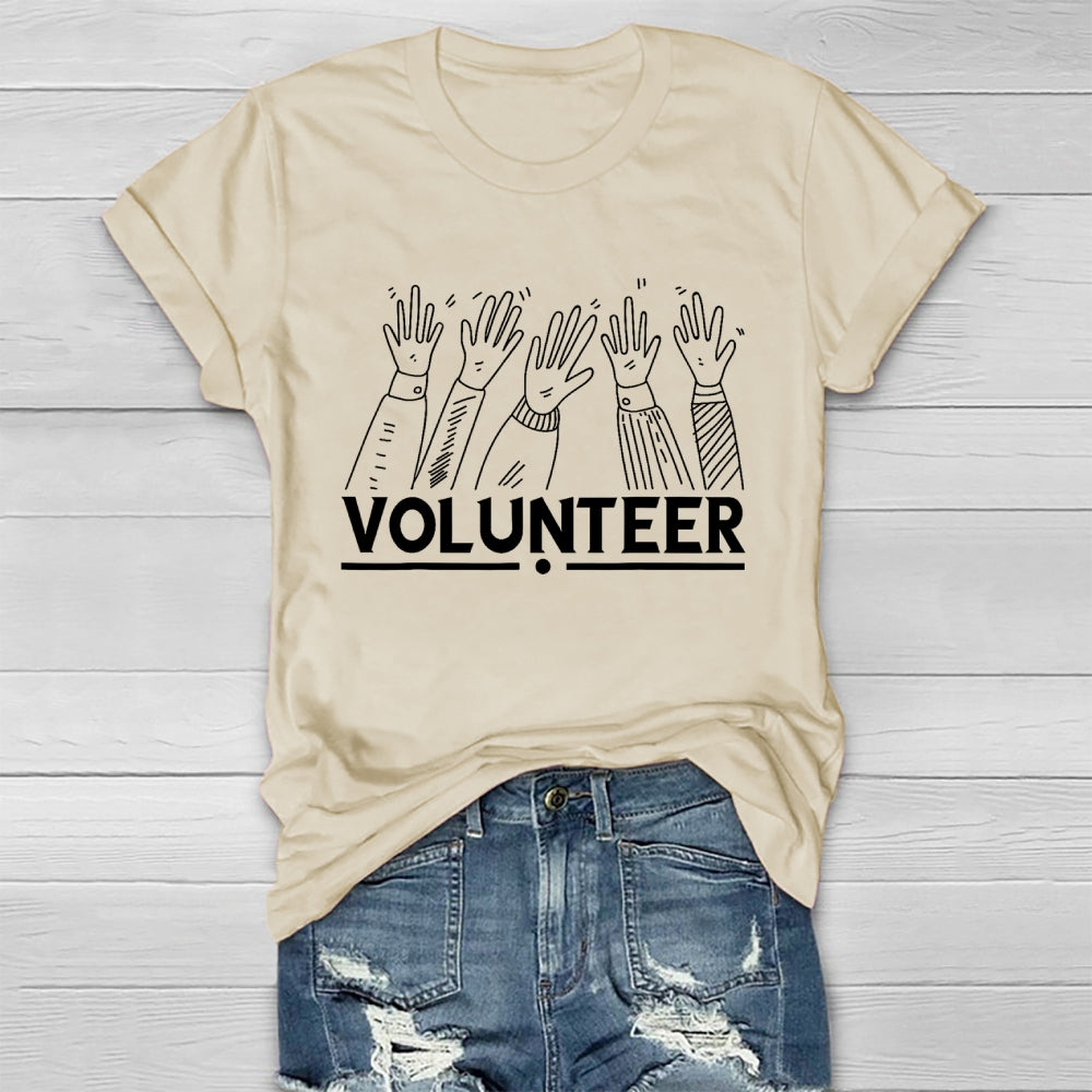 Volunteer Letters Healthwear T-shirt