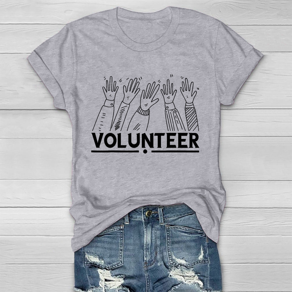 Volunteer Letters Healthwear T-shirt