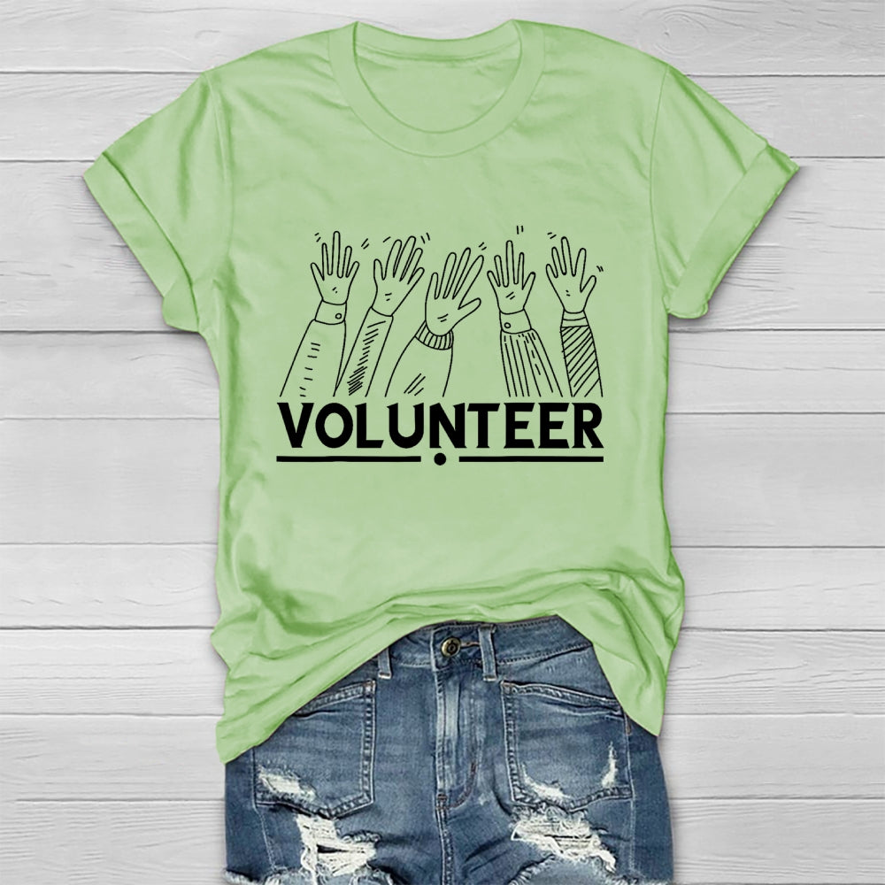 Volunteer Letters Healthwear T-shirt