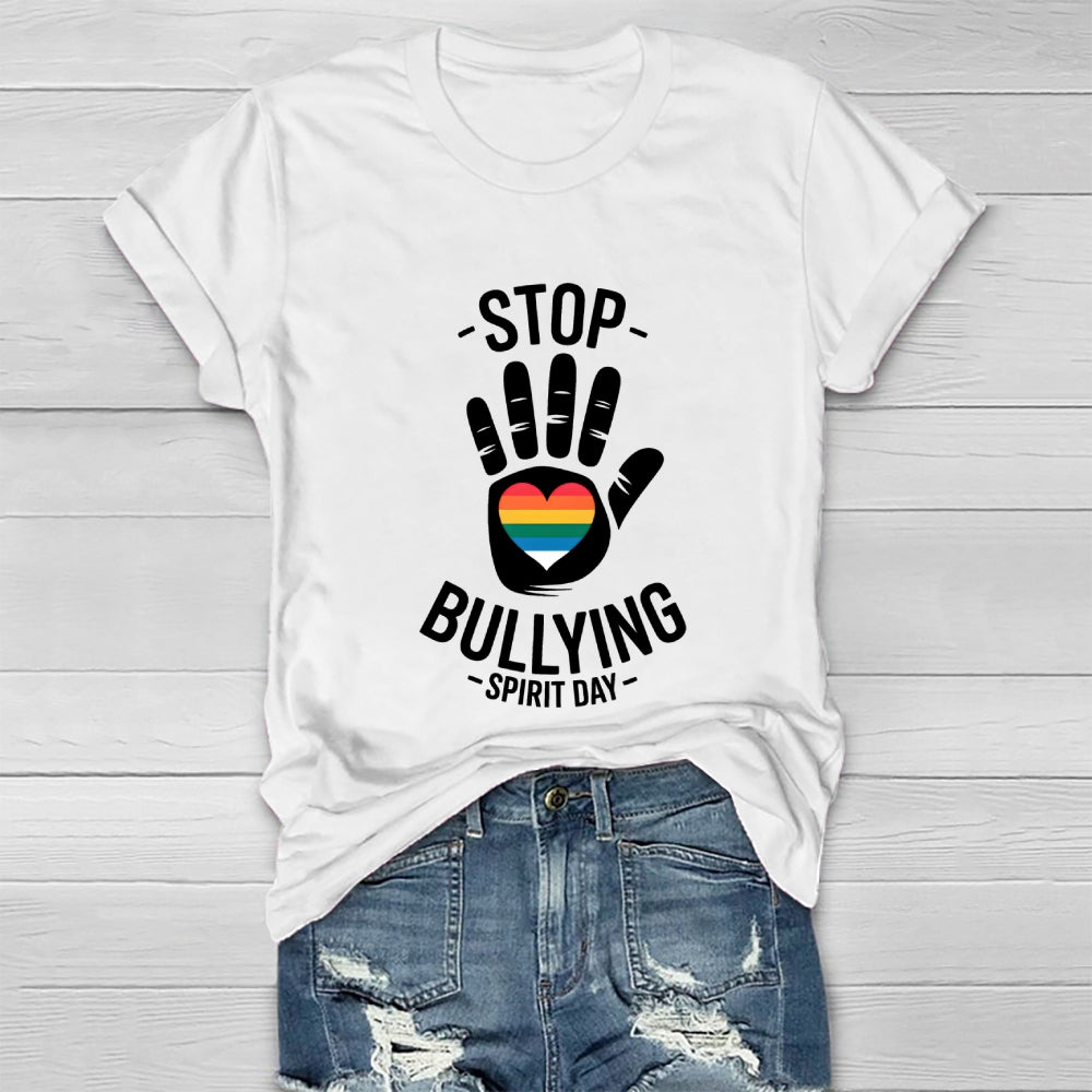 Stop Bullying Spirit Day Healthwear T-shirt