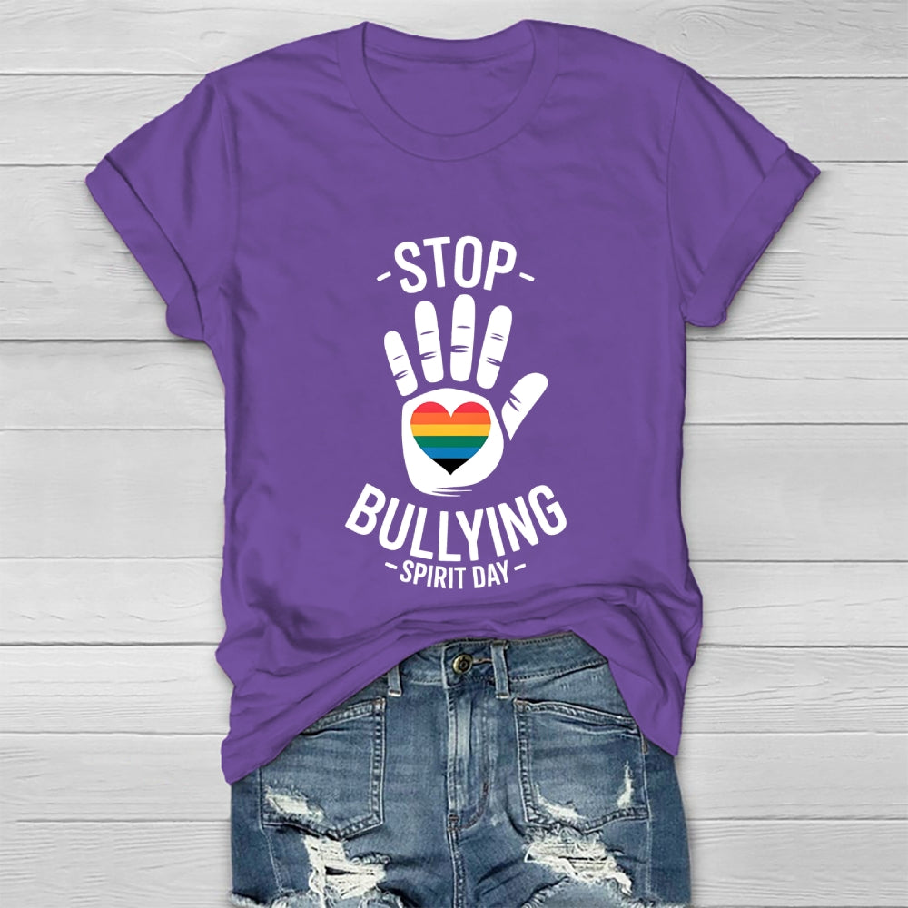 Stop Bullying Spirit Day Healthwear T-shirt