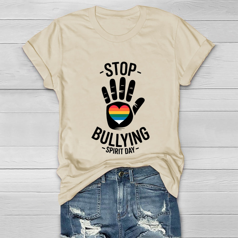 Stop Bullying Spirit Day Healthwear T-shirt
