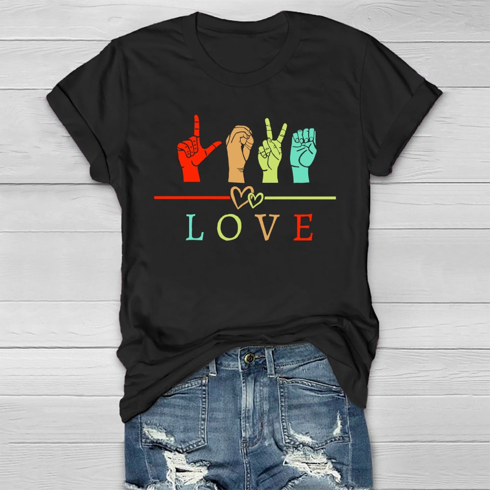Love Gesture Healthwear T-shirt