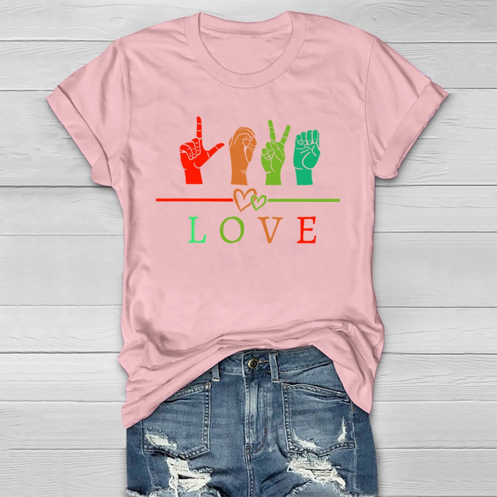 Love Gesture Healthwear T-shirt