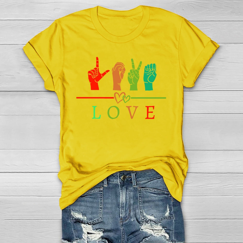 Love Gesture Healthwear T-shirt