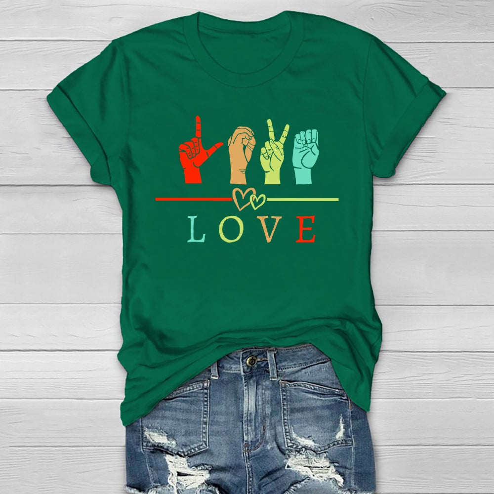 Love Gesture Healthwear T-shirt
