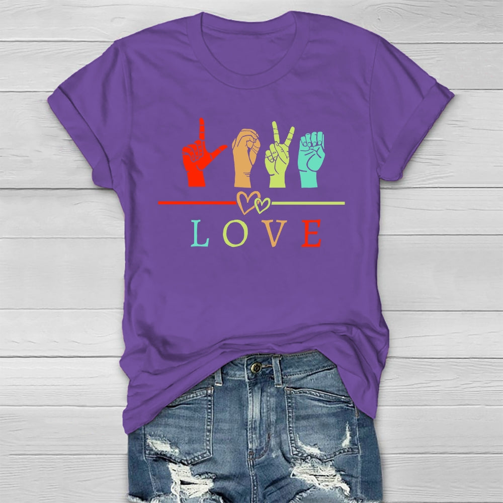 Love Gesture Healthwear T-shirt