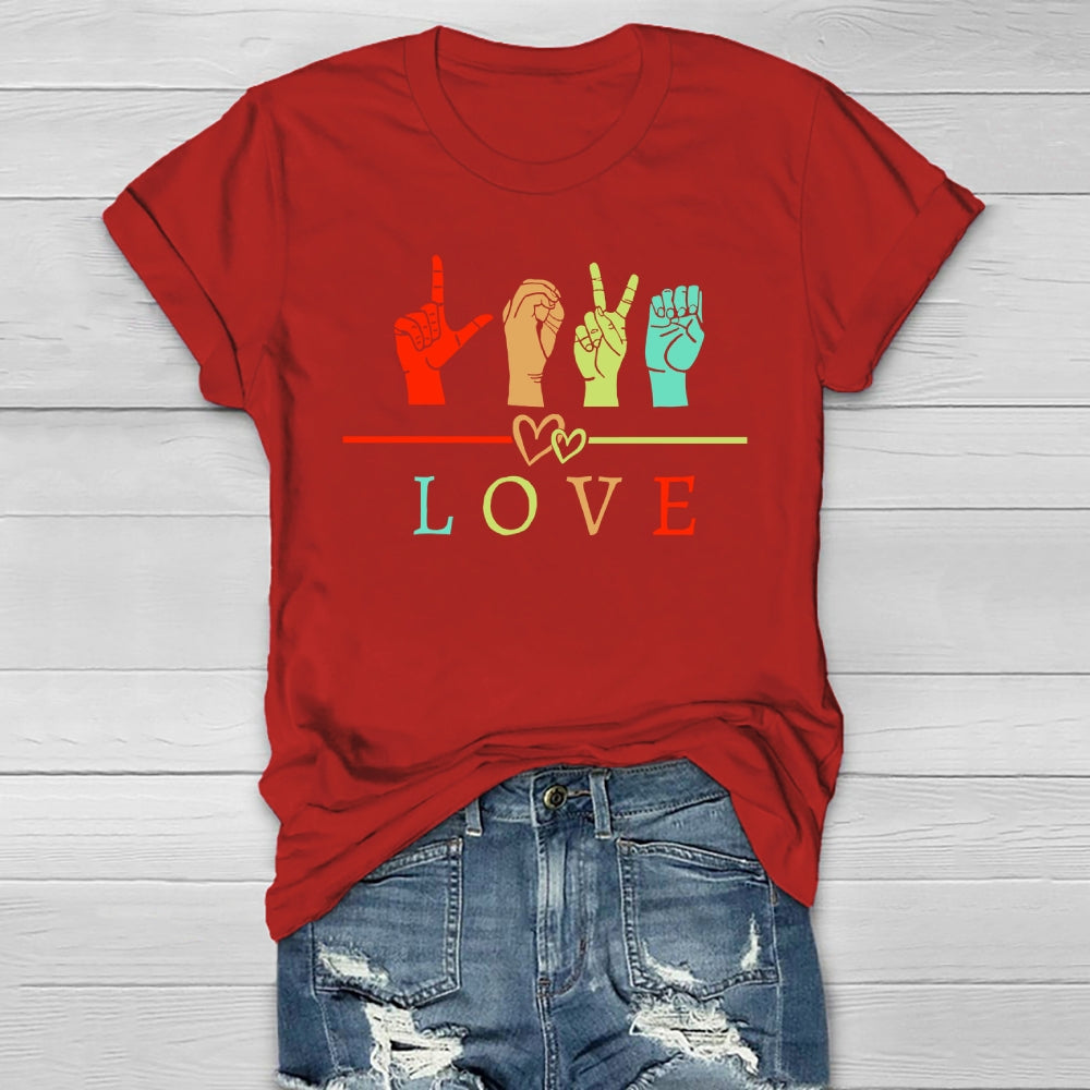Love Gesture Healthwear T-shirt