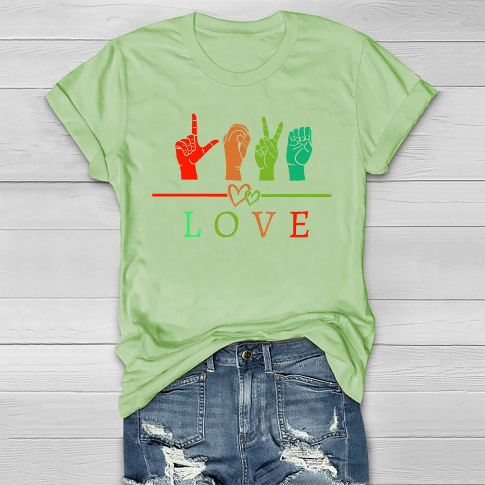 Love Gesture Healthwear T-shirt