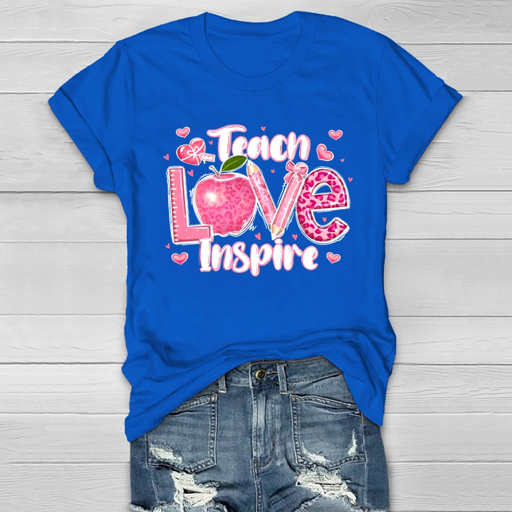 Teach Love Inspire  Healthwear T-shirt