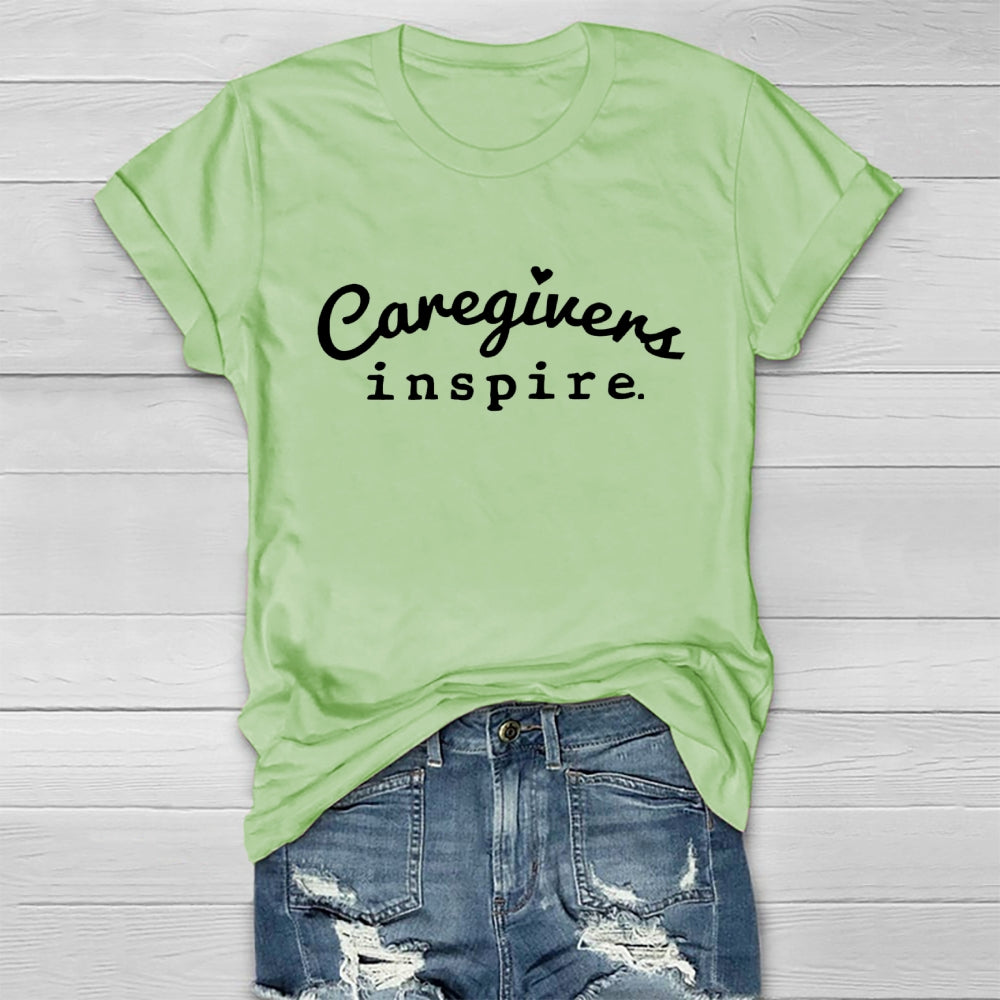 Caregiver Inspire Healthwear T-shirt
