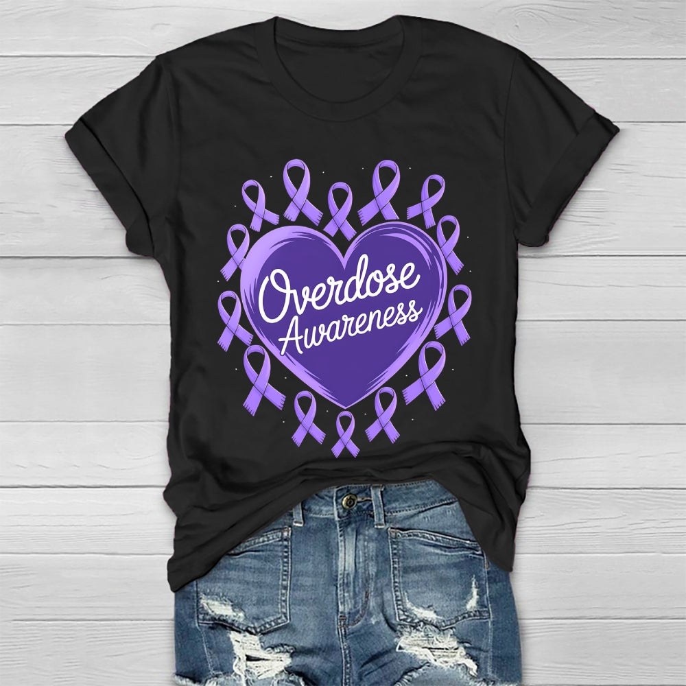 Overdose Awareness Healthwear T-shirt