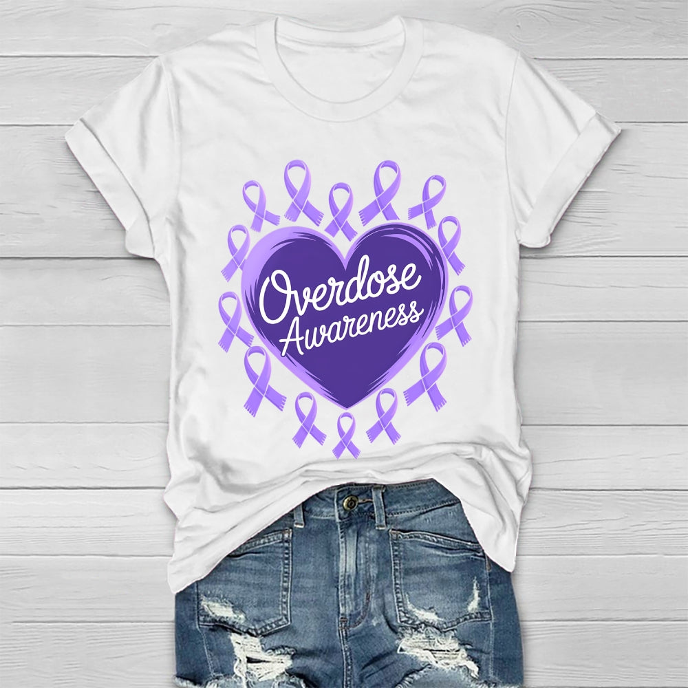 Overdose Awareness Healthwear T-shirt