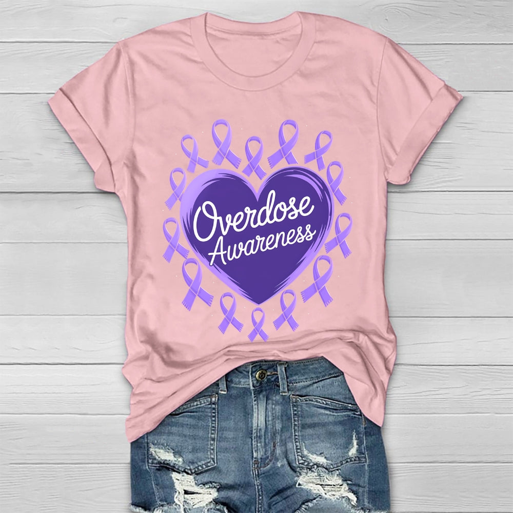 Overdose Awareness Healthwear T-shirt