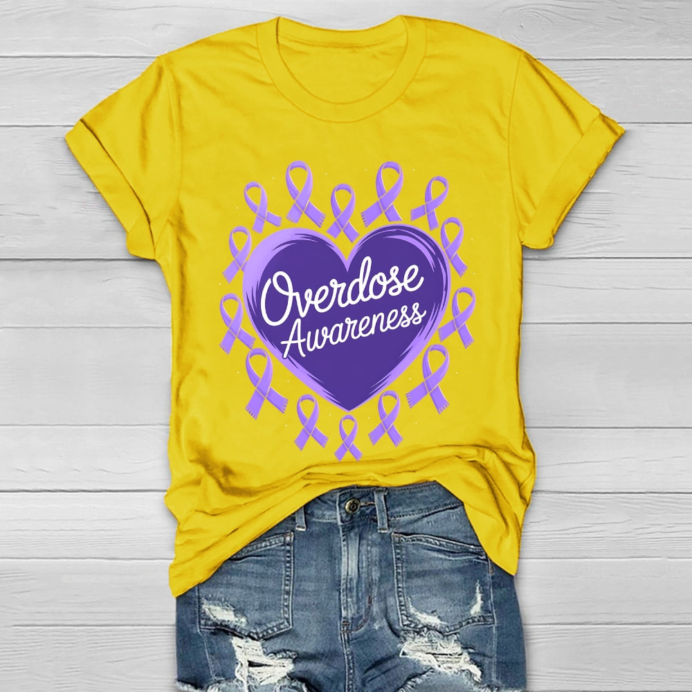 Overdose Awareness Healthwear T-shirt