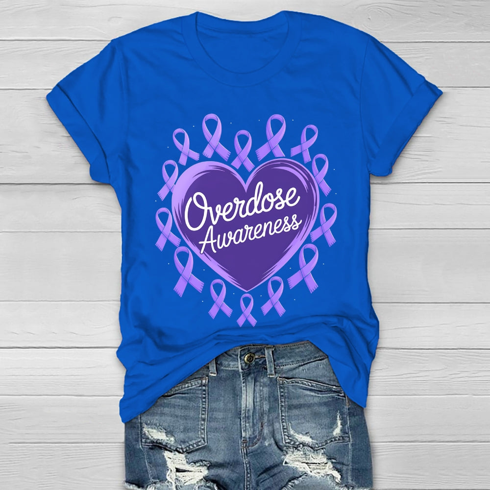 Overdose Awareness Healthwear T-shirt
