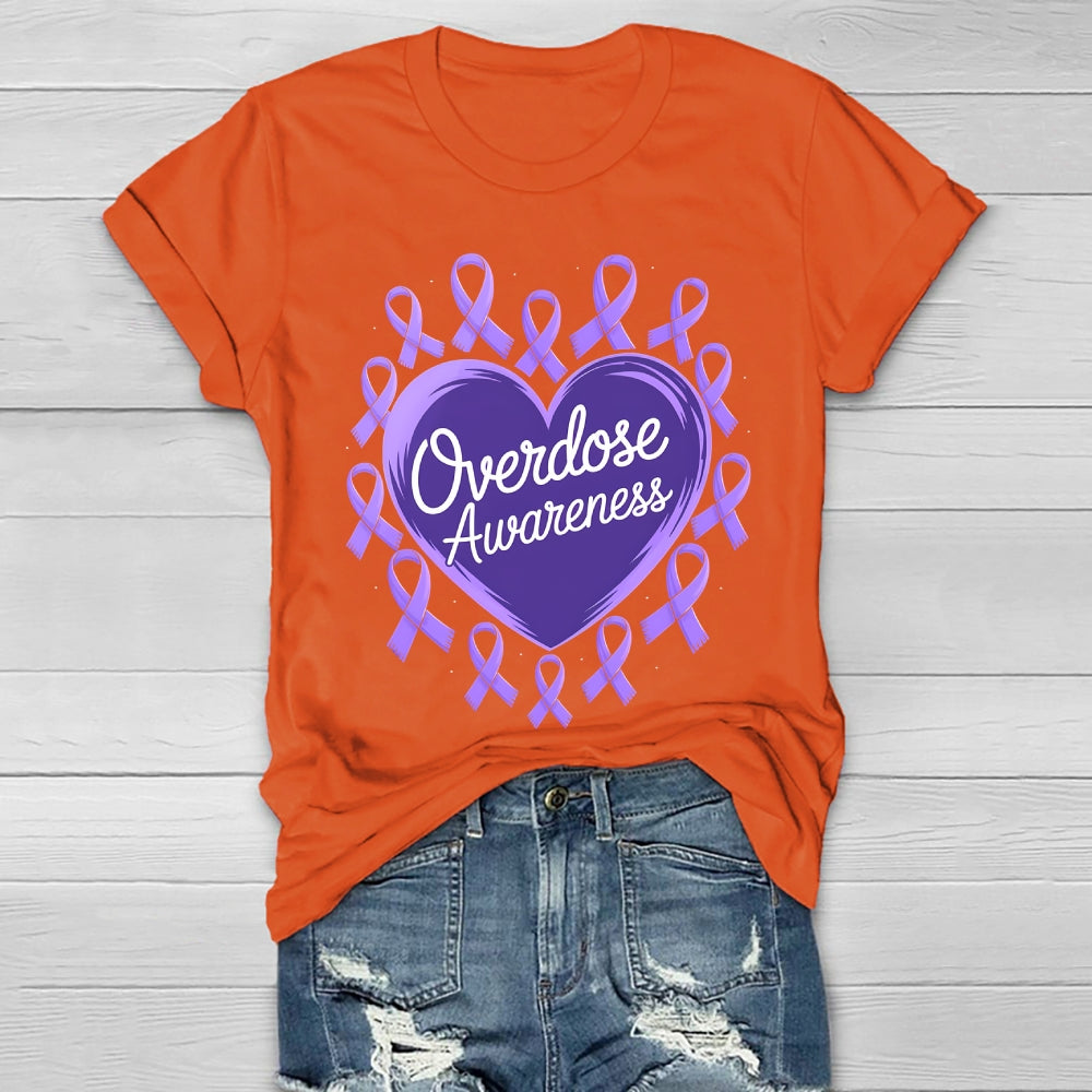 Overdose Awareness Healthwear T-shirt