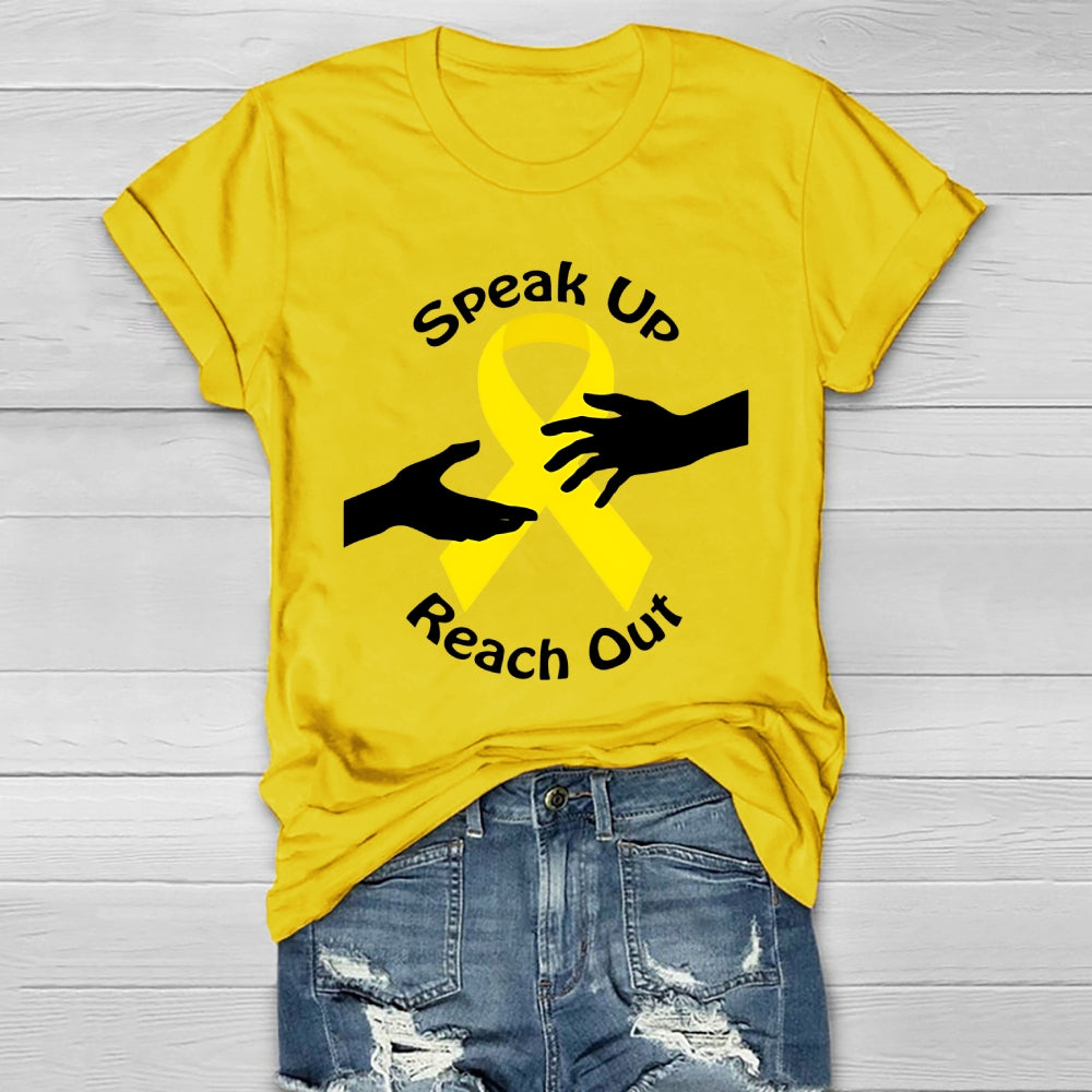 Speak Up Reach Out  Healthwear T-shirt