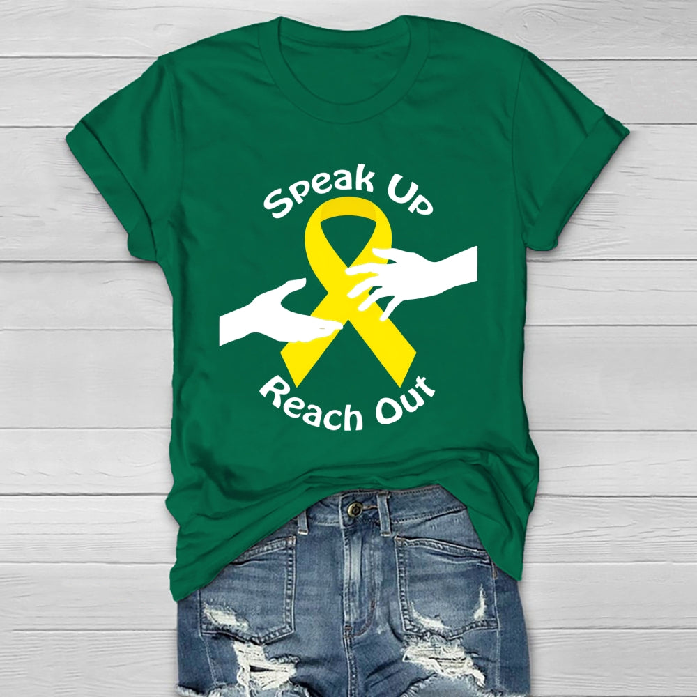 Speak Up Reach Out  Healthwear T-shirt