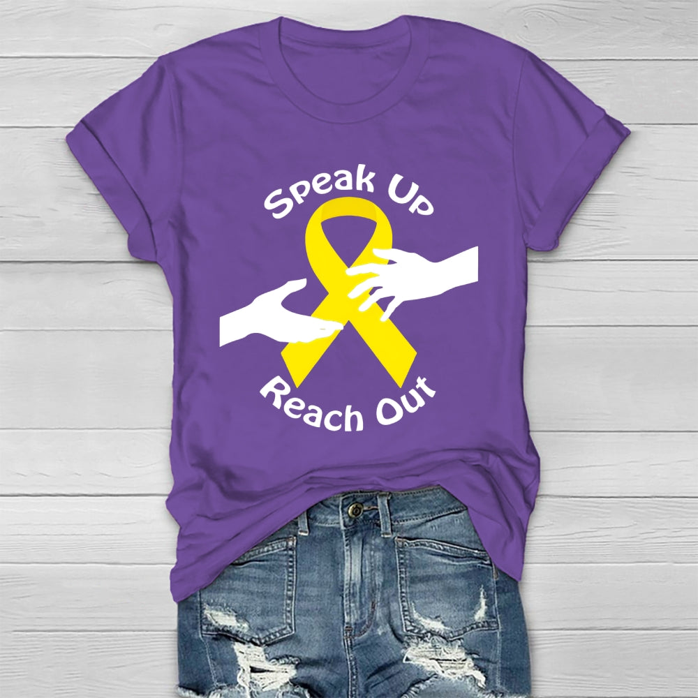 Speak Up Reach Out  Healthwear T-shirt