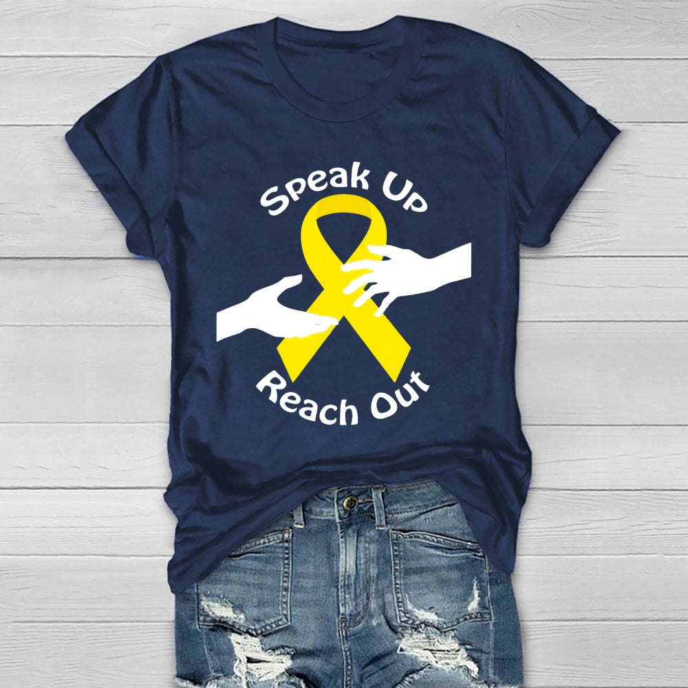 Speak Up Reach Out  Healthwear T-shirt