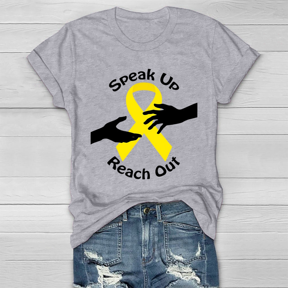 Speak Up Reach Out  Healthwear T-shirt