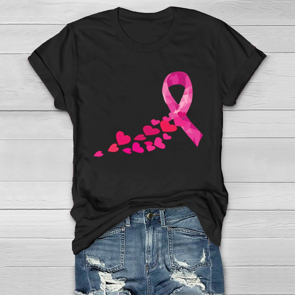 Love Pink Ribbon Healthwear T-shirt