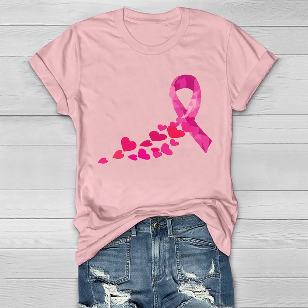 Love Pink Ribbon Healthwear T-shirt
